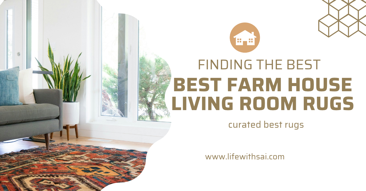 best farm house living room rugs