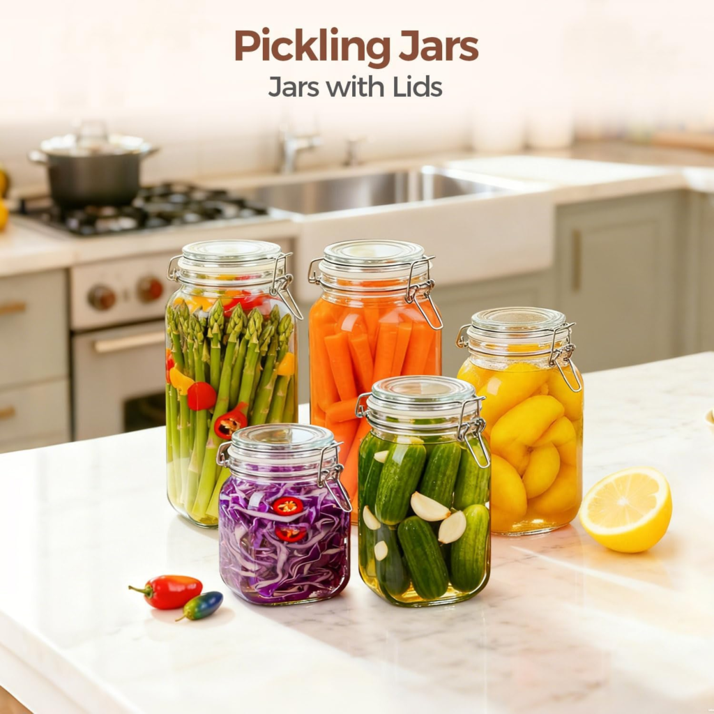 Aesthetic pantry storage containers
